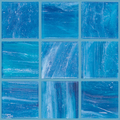 Murano Glasmosaik No B244/ 1x1cm