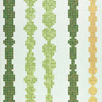 BISAZZA Mosaico COLUMNS GREEN A