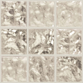 028 CORRUGATED PLATIUM WHITE, 1x1, 1 pc